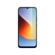 Siyah Xiaomi Redmi A7 Pro telefon, renkli ekran arayüzü ve ön kamera çentiğiyle önden görünür