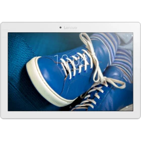 Lenovo Tab 2 A10-30F beyaz tablet ekranında spor ayakkabı görseli, uygun fiyatlı tablet vitrin ürünü