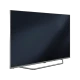 Grundig Rio 65 GHU 8900 S Ultra HD 4K siyah LED televizyon, ince çerçevesiyle önden açılı görünümde