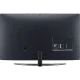 LG 49NANO866NA Ultra HD 4K LED televizyonun arka görünümü, genel renk, bağlantı noktaları net görünüyor