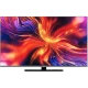 Vestel 55UA9090 Ultra HD 4K LED televizyon, siyah çerçeveli ekranı ve renkli soyut görüntüsüyle önden görünüm