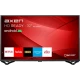 Axen AX32DAB13 HD Ready 32 inç LED televizyon, Android TV arayüzü ve siyah çerçevesiyle önden görünüm