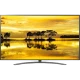 LG 86SM9000PLA Ultra HD 4K LED televizyon; gün batımı manzarası ekranda, genel siyah tasarım