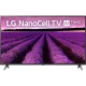 LG 55SM8000PLA Ultra HD 4K LED televizyon, Nancell ve ThinQ arayüzlü, vitrin ön görünüm ekranı