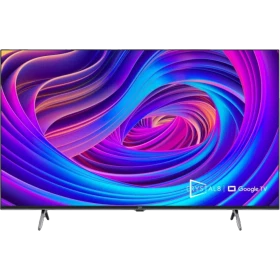 Beko B65 E 895 A Ultra HD 4K TV, renkli soyut ekranı ve ince siyah çerçevesiyle
