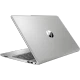 HP 250 G9 6Q8N9ES010 iş ve ofis laptopu, gümüş renkli kapalı ekran görünümü ve klavye detayı