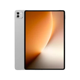 Honor MagicPad 3 Pro tablet, gri renk, 12 GB RAM ve 256 GB depolama kapasitesi ön panel görünümü