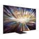 Samsung 65QN800D Ultra HD 8K QLED TV ekranında renkli ışık efektleri, genel siyah tasarım