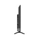 Axen AX50QMN252C-S Ultra HD 4K LED televizyonun siyah yan profili ve ayak tasarımı