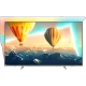 Philips 43PUS8057 Ultra HD 4K LED televizyon; sıcak renkli manzara ekran görüntüsü ile vitrin ürünü.