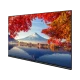 Arçelik A32K 692G Hotel HD Ready HD TV, siyah çerçeveli LED televizyon ve doğa manzarası yayını
