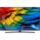 Beko B65 A 950 A Ultra HD 4K TV, ince siyah çerçeveli ekranında renkli tüy deseniyle önden görünüm