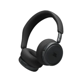 JBL Live 680NC siyah kablosuz kulaklık, yumuşak kulak yastıkları ve ayarlanabilir kafa bandıyla.