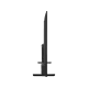 Vestel 55UT9840 Ultra HD 4K LED televizyonun siyah renkli ince yan profili ve ayakları