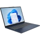 Lenovo IdeaPad Slim 3 83K2001RTRCB4 mavi iş ve ofis laptopu, açık ekranda ince tasarım ve geniş klavye