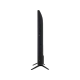 LG 49LH604V Full HD FHD LED televizyon, siyah renk, ayaklı dikey görünüm.