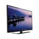 Philips 40PFL3078K Full HD LED televizyon, siyah çerçeveli ekranında manzara ve gölgeler görünüyor