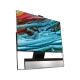 TCL 85X925 Pro Ultra HD 8K LED televizyon ekranında canlı manzara, genel renk tasarımı
