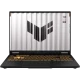 Asus TUF Gaming A16 FX608JPR-QT014W siyah oyuncu laptop açık ekran ve klavye görünümü ile vitrin görseli