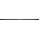 Apple MacBook Pro M4 Max 16CPU 40GPU 16.2 inç siyah laptop, kapalı halde yandan ince profil görünümü