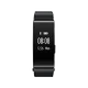 Huawei TalkBand B2 siyah akıllı bileklik, dijital ekranı ve siyah kayışıyla önden görünüm