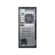Dell OptiPlex 7070 N003O7070MT_W masaüstü bilgisayarın bağlantı portları ve fanı görünen arka paneli