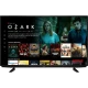 Beko B43 A 860 B Ultra HD 4K TV, siyah çerçeveli ekranda Netflix içerikleriyle