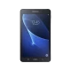 Samsung Galaxy Tab A6 T280Q siyah renk uygun fiyatlı tablet ekranda 12:45 saat görünen vitrin görseli