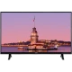 Vestel 48UB8300 Ultra HD 4K LED televizyon, siyah çerçeveli ekranda Kız Kulesi manzarasıyla