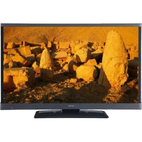 Vestel 32PH3125D HD Ready LED televizyon, siyah çerçeveli ekranında kaya oluşumlarını gösteriyor