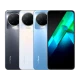 Infinix Note 12 Pro 4G siyah akıllı telefon, ön ekran ve arka çoklu kamera tasarımıyla görünüyor