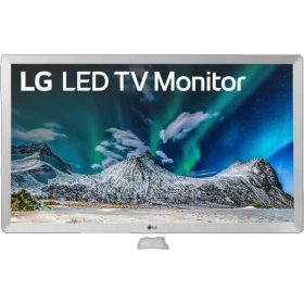 LG 24TL510V-WZ HD Ready LED TV, genel renkli televizyon ekranında doğa manzarası görünüyor