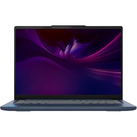Lenovo IdeaPad Slim 5 83HR0049TR gri iş ve ofis laptopu, açık ekranlı önden görünüm