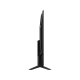 TCL 50V6B Ultra HD 4K LED televizyon, siyah ayaklı yan görünüm, ince çerçeve
