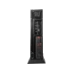 MSI Trident X Plus 9SF-655EU masaüstü bilgisayarın siyah arka paneli ve bağlantı portları