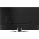 Grundig Londra 55 GCU 9805 Ultra HD 4K LED televizyonun siyah arka paneli ve gümüş standı