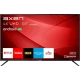 Axen AX58LEDM203 Ultra HD 4K LED televizyon, 58 inç ekran ve Android TV arayüzüyle önden görünüm
