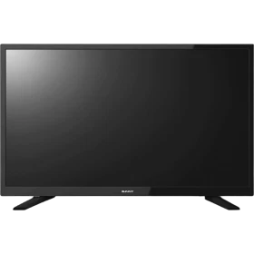 Sunny Bergama LED HD Ready 32 inç televizyon, siyah çerçeveli ekran ve ayaklarıyla önden görünüm