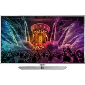Philips 49PUS6551 Ultra HD 4K LED televizyon ekranında konser sahnesi, genel renk tasarım.