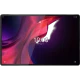 Lenovo Tab Extreme gri oyuncu tablet ön ekranında renkli arayüz ve 10:08 saat görünüyor