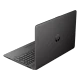 HP 250R G9 9B9X2EA koyu gri iş ve ofis laptopu, klavye ve logo görünümüyle önden yakın plan