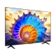 TCL 75V6D Ultra HD 4K LED televizyon ekranda renkli sanat görseli, genel renkli tasarım