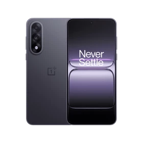 Siyah OnePlus Ace 5 Ultra akıllı telefon, ön ekranı ve üçlü arka kamera tasarımıyla ana vitrin görünümü