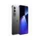 Gri OnePlus Nord CE4 akıllı telefon, önden ekranı ve arkadan üç kameralı şık tasarımıyla görünümü