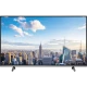 Grundig New York 40 CLX 8670 BP Ultra HD 4K LED televizyon, şehir manzarası gösteren siyah ekran