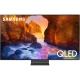 Samsung 75Q90R QLED Ultra HD 4K televizyon; QLED arayüzlü manzara ekranı, genel siyah tasarım