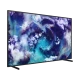 Samsung 65QN900F QLED 65 inç Ultra HD 8K TV, canlı mavi mor sahneli ekran görünümü