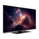 Vestel 55OG9930 Ultra HD 4K OLED televizyon, ince siyah çerçevesiyle uzay temalı görüntü gösteriyor