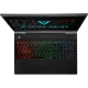 Casper Excalibur G770.1270-BVJ0X-B siyah oyuncu laptop; RGB klavye ve açık ekran tasarımı görünüyor.