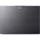 Gri renkli Acer Aspire Go 15 AG15-51P-51XY iş ve ofis laptopunun üst kapak görünümü